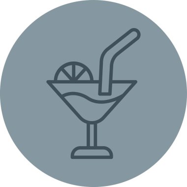 Modern simgenin vektör illüstrasyonu