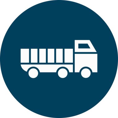 Kamyonun vektör simgesi