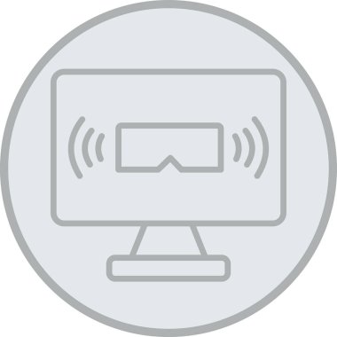 WiFi vektör satırı simgesi