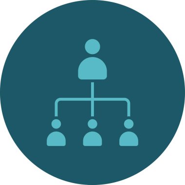 ağ bağlantısı. Vektör simgesi. resimleme