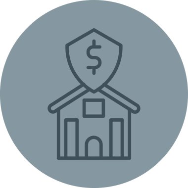 Gayrimenkul. Web simgesi