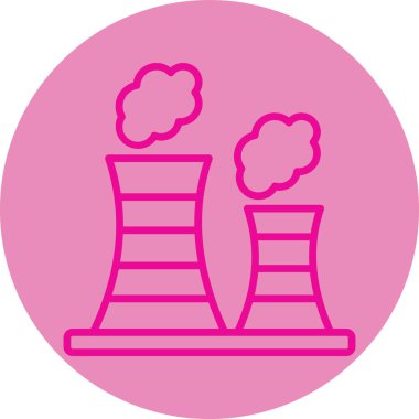 Nükleer simge vektör çizim