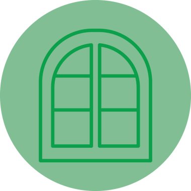 pencere simgesi vektör illüstrasyonu