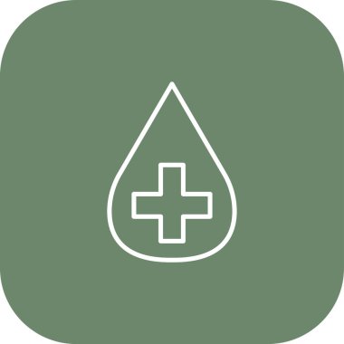 Projeniz için vektör kan bırakma simgesi