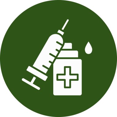 Tıbbi simge tasarımının vektör çizimi