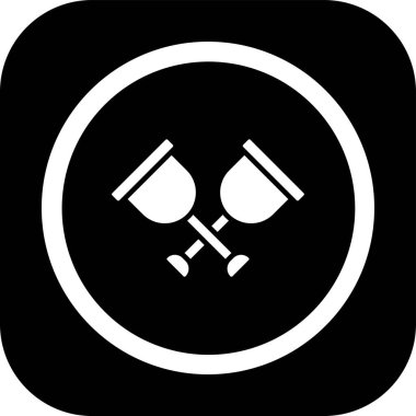 Gıda simgesinin vektör illüstrasyonu