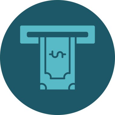 güzel çeşme çeşme çizgisi ikon vektör çizimi