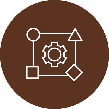 Simge vektör illüstrasyonu ayarlanıyor