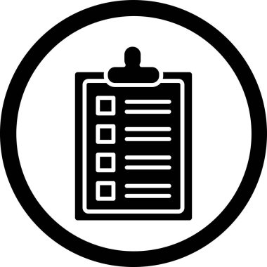 Kontrol listesi web vektör resimleme arkaplanı