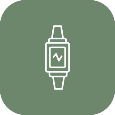 smartwatch simge vektör çizimi