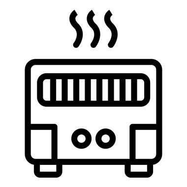 Gıda simgesinin vektör illüstrasyonu