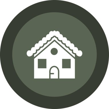 Ev simgesi vektör illüstrasyonu