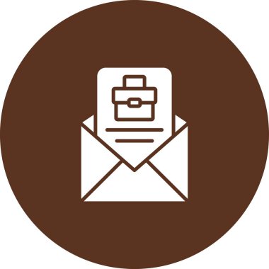 zarf simgesi vektör illüstrasyonu