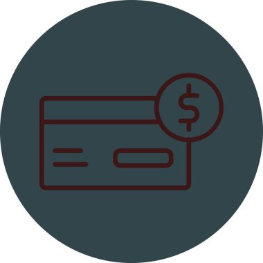 Kolayca düzenleyebilen ve düzenleyebilen Dolar Vektörü simgesi