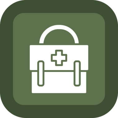 Çanta simgesinin illüstrasyonu