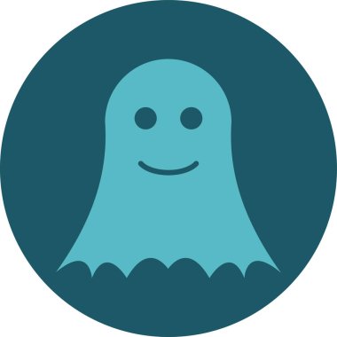 hayalet vektör simgesi tasarımı