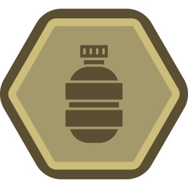 yağ ikonu vektör illüstrasyonu