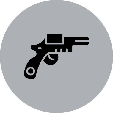 Tabanca simgesi vektör illüstrasyonu