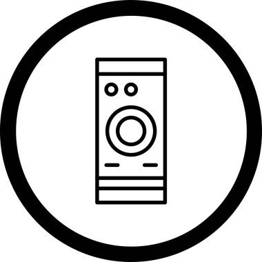 Bir bilgisayar ekranının vektör illüstrasyonuName