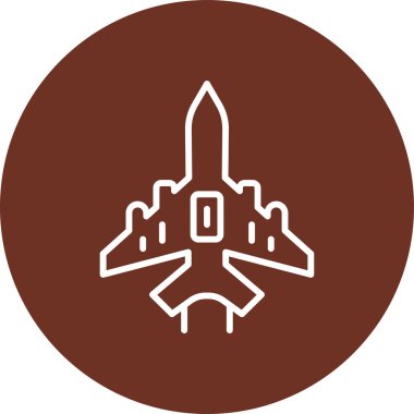 Vektör uçak simge tasarlamak
