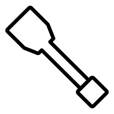 Çekiç aracı simgesi, vektör illüstrasyon tasarımı