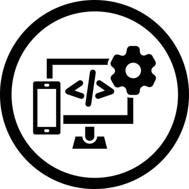 seo modern simgesinin vektör illüstrasyonu