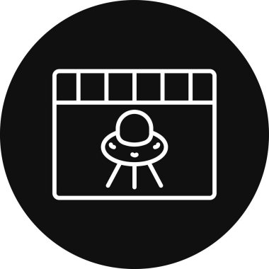 seo modern simgesinin vektör illüstrasyonu