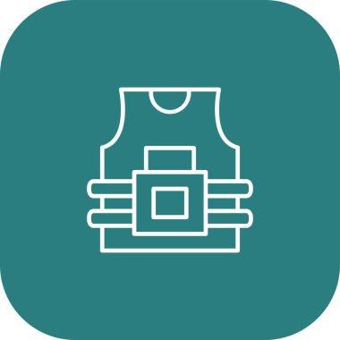 Modern simgenin vektör illüstrasyonu