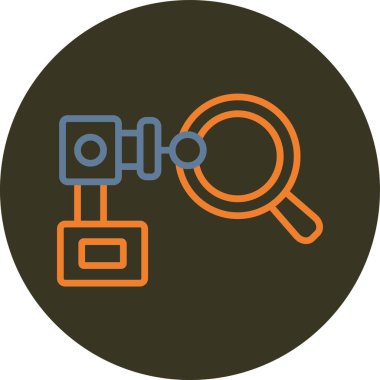 Ara. Web simgesi basit tasarım