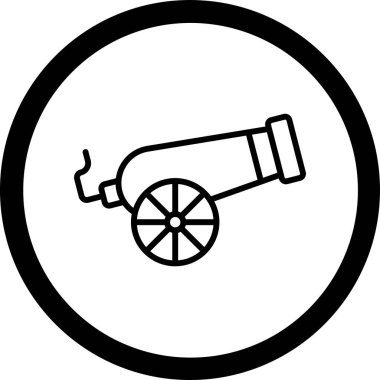 Modern bir simgenin vektör illüstrasyonu