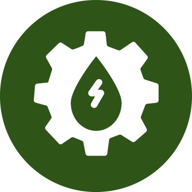 vektör eko enerji simgesi