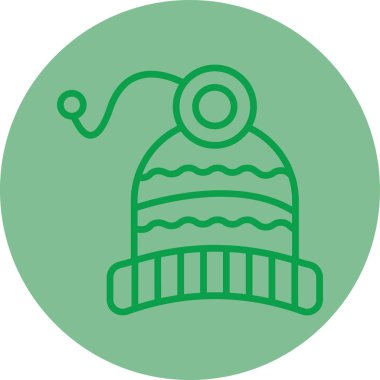 Bir noel simgesinin vektör illüstrasyonu