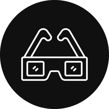 Modern simgenin vektör illüstrasyonu