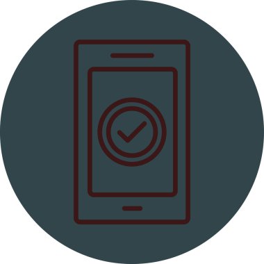 cep telefonu vektör simgesi