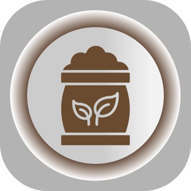 Eşsiz eko bitkisel vektör sembol