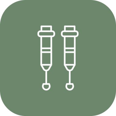 Modern otomatik simgenin vektör illüstrasyonu