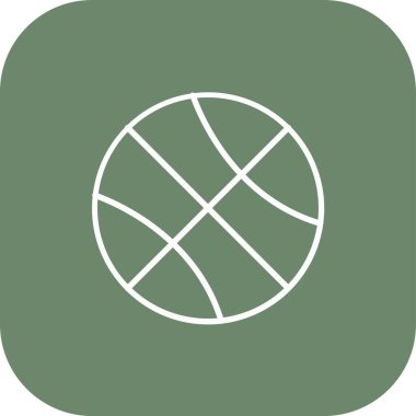 Modern b 'nin vektör illüstrasyonu dünyanın ikonundan yoksun