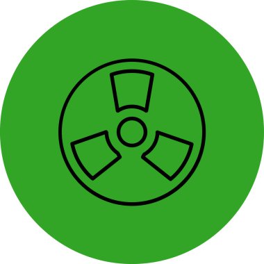 Moda tarzı izole edilmiş arka planda fan simgesi