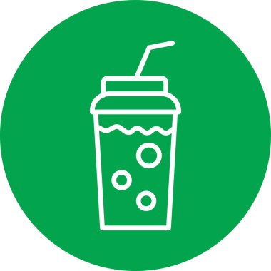 içecek simgesinin vektör illüstrasyonu