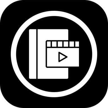 kamera simgesi vektör illüstrasyonu