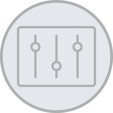 Modern simgenin vektör illüstrasyonu