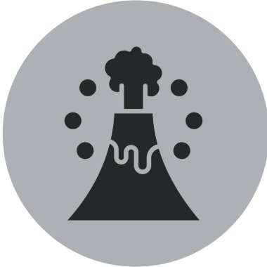 Gaz simgesinin vektör illüstrasyonu