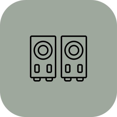 Kişisel bilgisayar simgesinin gösterimi. güzel tasarım ögesi