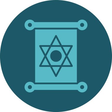 Güzel Hint çizgi vektör simgesi