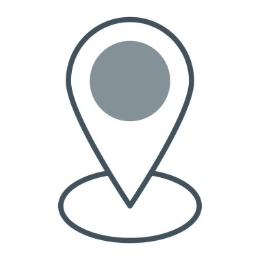 Yer düz vektör simgesi