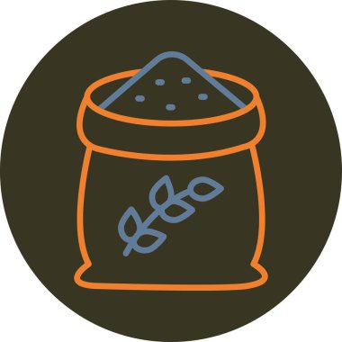 Gıda simgesinin vektör illüstrasyonu