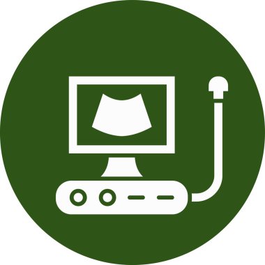 bilgisayar izleyici vektör illüstrasyonu