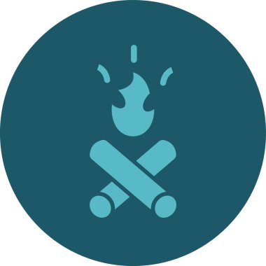 Modern b 'nin vektör illüstrasyonunda ateşten yoksun simge