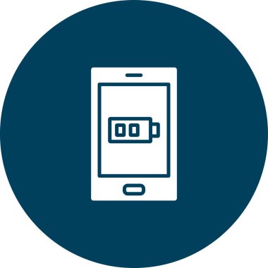 Benzersiz akıllı telefon vektör simgesi