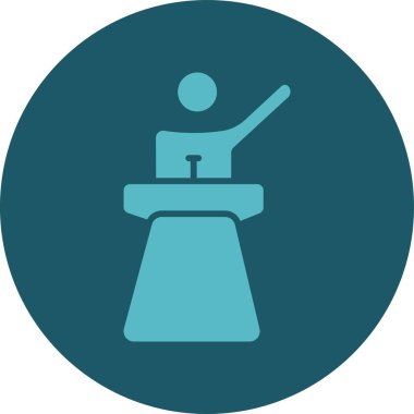 Ofis ve bina simgesinin vektör illüstrasyonu